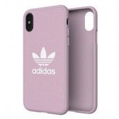 Adidas iPhone X/XS Skal OR Molded Canvas - Rosa