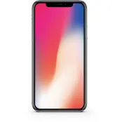 Apple iPhone X - Utmärkt - 64GB - Silver - Nytt batteri