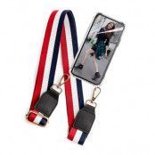 BOOM OF SWEDEN - Halsband mobilskal till iPhone X - Belt RedWhite