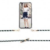 Boom iPhone X/XS skal med mobilhalsband- Rope CamoGreen