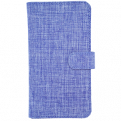 BRECCA Fabric Wallet Case iPhone X - Jeans Blue