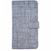 BRECCA Fabric Wallet Case iPhone X - Sweet Grey