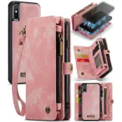 CASEME 008 Series Mobilskal till iPhone X/XS med - Rosa