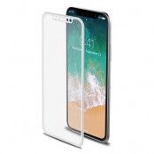 CELLY 3D GLASS IPHONE X WHITE