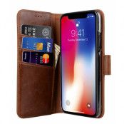 CoveredGear Classic Wallet till iPhone XS / X - Brun