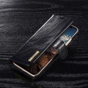 DG.MING Detachable Plånboksfodral till iPhone XS / X - Svart