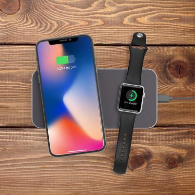 Exelium XPAD 2.1 - Multicharger 2 in 1Trådlös laddning - Svart