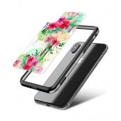 Fashion mobilskal till Apple iPhone X - Blommig konst
