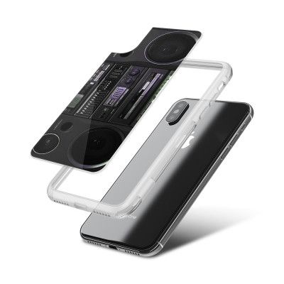 Fashion mobilskal till Apple iPhone X - Boombox