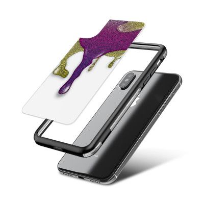Fashion mobilskal till Apple iPhone X - Glitter Paint