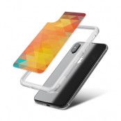 Fashion mobilskal till Apple iPhone X - Polygon - Gul