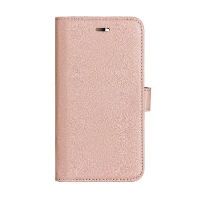 Onsala Collection äkta läder Plånboksfodral iPhone XS / X - Rose