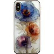 Mobilskal till Apple iPhone XS med Silkesblommor