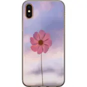 Mobilskal till Apple iPhone XS med Rosa blomma