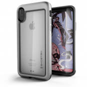 Ghostek Atmoic Slim Skal till Apple iPhone XS / X - Silver
