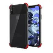 Ghostek Covert 2 Skal till Apple iPhone XS / X - Röd