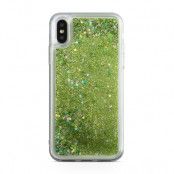 Glitter Skal till iPhone XS / X  -  Grön