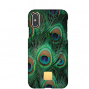 Happy Plugs Slim Case iPhone X/Xs - Peacock