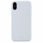 Holdit Silicone Skal iPhone X/XS - Mineral Blå