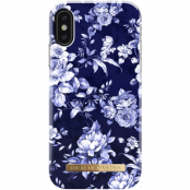 iDeal of Sweden Fashion Case iPhone X/XS - Sailor Blue Bloom
