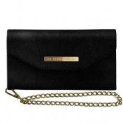 iDeal of Sweden Mayfair Clutch Velvet iPhone X/XS Black