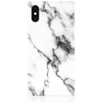 IDECOZ Mobilskal Vit Marble iPhone X/XS