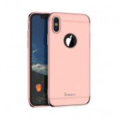 iPaky Electroplating Skal till Apple iPhone XS / X - Rose Gold