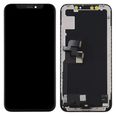 iPhone X Skärm med LCD-display - Svart (Livstidsgaranti)