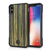 Itskins Atom DLX Skal till iPhone XS / X - Wood Brun