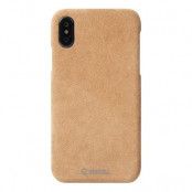 KRUSELL BROBY COVER IPHONE XS COGNAC