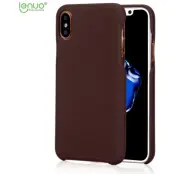 Lenuo Music Leather Case (iPhone X/Xs) - Rosa