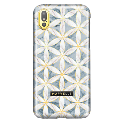 Marvêlle iPhone X/XS Magnetiskt Skal - Golden Blossom