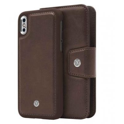 Marvêlle N°301 Plånboksfodral iPhone X/XS - DARK BROWN