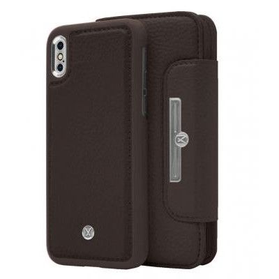Marvêlle N°303 Plånboksfodral iPhone X/XS - DARK BROWN