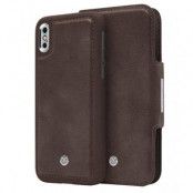 Marvêlle N°305 Plånboksfodral iPhone X/XS - DARK BROWN