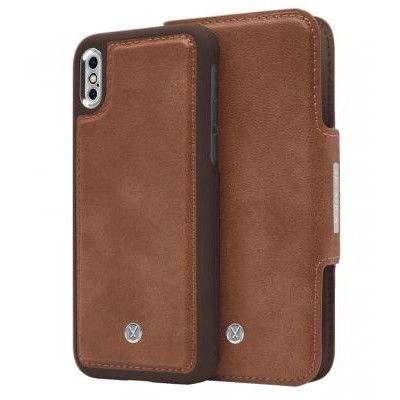 Marvêlle N°305 Plånboksfodral iPhone X/XS - LIGHT BROWN
