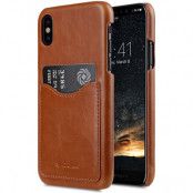 Melkco Snap Cover iPhone X - Brun