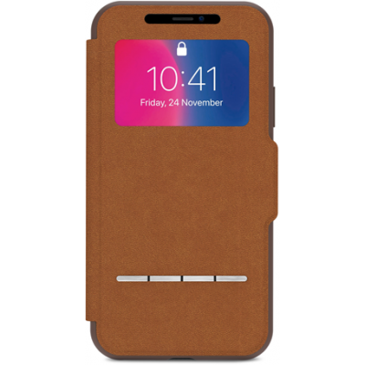 Moshi SenseCover (iPhone X/Xs) - Brun