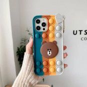 Pop it Fidget Skal iPhone X/Xs - Bear