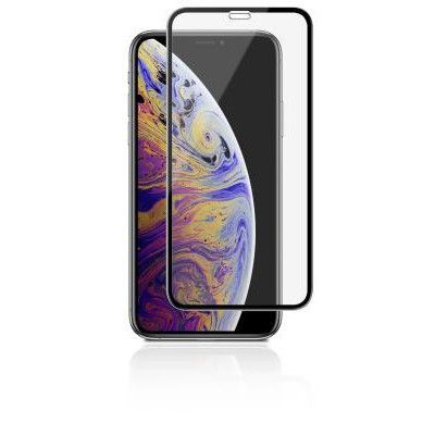 SiGN Heltäckande Härdat Glas Skärmskydd för iPhone 11 Pro-X-XS + Monteringsram