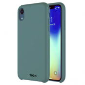 SiGN iPhone X/XS Skal Liquid Silicone - Mynta