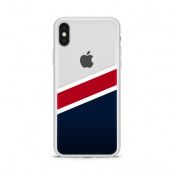 Skal till Apple iPhone X - Half striped