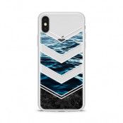 Skal till Apple iPhone X - Striped water