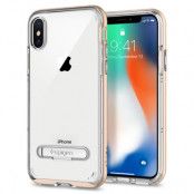 SPIGEN Crystal Hybrid Skal till Apple iPhone XS / X - Gold