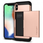 SPIGEN Slim Armor CS Skal till iPhone XS / X - Blush Gold