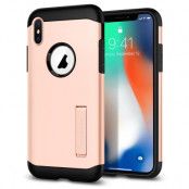 SPIGEN Slim Armor Skal till iPhone XS / X - Blush Gold