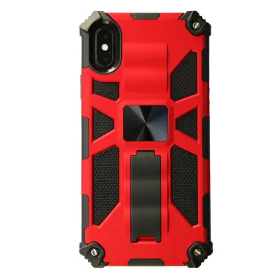Trolsk Kickstand Armor Case (iPhone X/Xs) - Röd