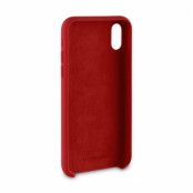 Vivanco Silkonskal iPhone X/Xs Röd