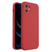 Wozinsky Color Silicone Flexible Skal iPhone Xs / X - Röd