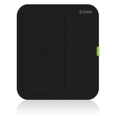 ZENS Laddare QI Trådlös 220V-sladd 5W Rektangulär - Svart